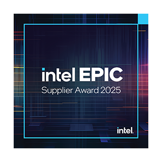 Intel EPIC Supplier Award 2025 award badge