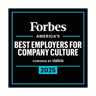 Forbes America’s Best Employers for Company Culture 2025 award badge