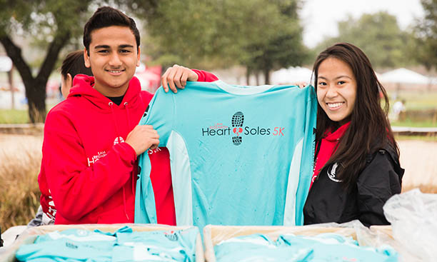 Lam Research Community Heart and Soles Event