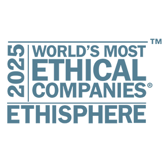 Ethisphere 2025 World's Most Ethical Companies award badge