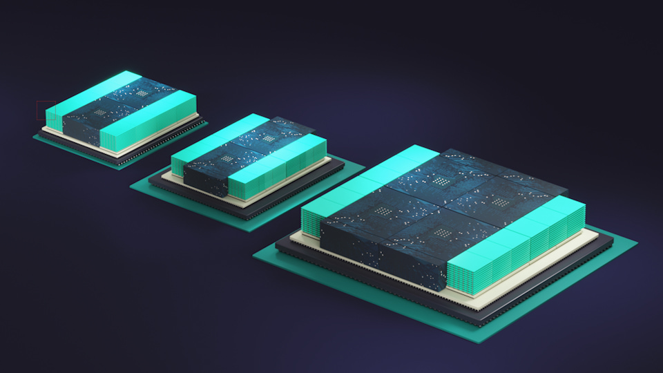 HBM stacks