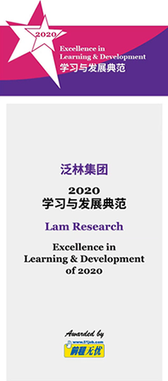 2020 年优秀人才培育与发展奖